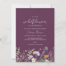 Search for plum baby shower invitations Floral