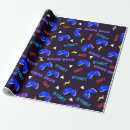 Search for video wrapping paper Nerd