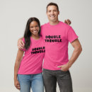 Search for double trouble tshirts Tennis