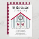Search for barn christmas invitations Rustic