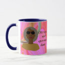 Search for funny words mugs Woman