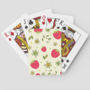 Search for strawberry playing cards Food