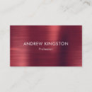 Search for burgundy business cards Hair and makeup