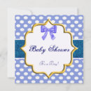 Search for blue dot invitations Glitter