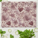 Search for valentines day tea towels Red