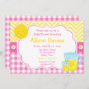 Search for pink lemonade baby shower invitations Summer