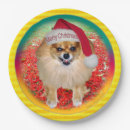 Search for dog paper plates Pomeranian