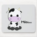 Search for cartoon cow mouse mats Cute
