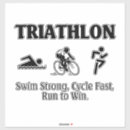 Search for triathletes stickers Swimming