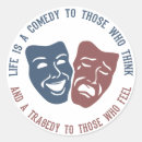 Search for comedy and tragedy stickers Happy