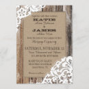 Search for burlap invitations Rustic