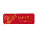 Search for dragon return address labels Red