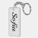 Search for sofia key rings For her