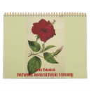Search for vintage botanical calendars Antique