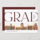 Search for red graduation invitations Stylish