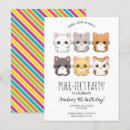 Search for cat 4x6 invitations Cartoon