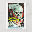 Search for screaming postcards Skull