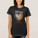 Search for orange womens tshirts Awareness