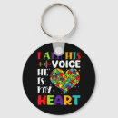 Search for voice key rings Heart