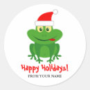 Search for funny frog cartoon stickers Cute