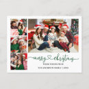 Search for green hearts postcards Merry christmas
