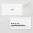 Search for simplistic business cards Minimalist