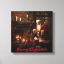Search for jolly canvas prints Santa