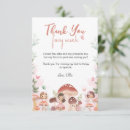 Search for enchanted forest thank you cards Pink