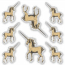 Search for golden unicorn stickers Magic