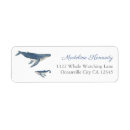 Search for whale baby shower return address labels Ocean