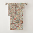 Search for vintage bath towels William morris