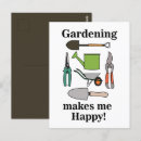 Search for garden tool postcards Gardener