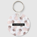 Search for modern pineapple key rings Girly
