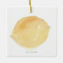 Search for fruit christmas tree decorations yellow