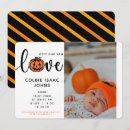 Search for halloween birth announcement cards Autumn