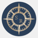 Search for compass wedding stickers Elegant