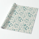 Search for french country wrapping paper Teal