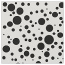 Search for black and white circle pattern fabric Simple