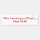 Search for matt bumper stickers Catholic