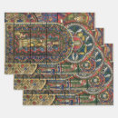 Search for stained glass wrapping paper Christianity
