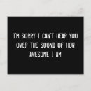 Search for hearing postcards Humour