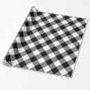 Search for black and white buffalo plaid wrapping paper Checked pattern