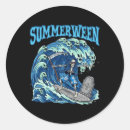 Search for vintage skeleton stickers Halloween design