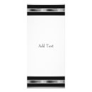 Search for metallic rack cards Black