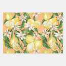 Search for orange blossom wrapping paper Pattern