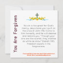 Search for forgiven cards Christian