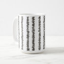 Search for black and white geometric mugs Abstract