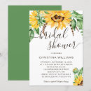 Search for floral bouquet bridal shower invitations Green