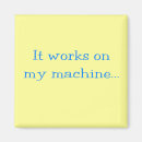 Search for computer humor magnets Technology