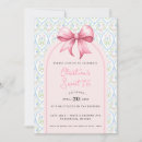 Search for bow sweet 16 invitations Blue
